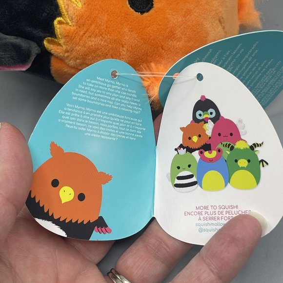 Squishmallows 5" Myrna The Griffin Exclusive Blacklight Collection  VHTF NEW - Picture 7 of 8